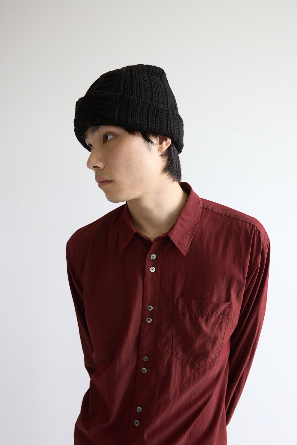 Hatchingroom - Jacquard Big Beanie (Black) product image 11 | TRAB K-Fashion Australia