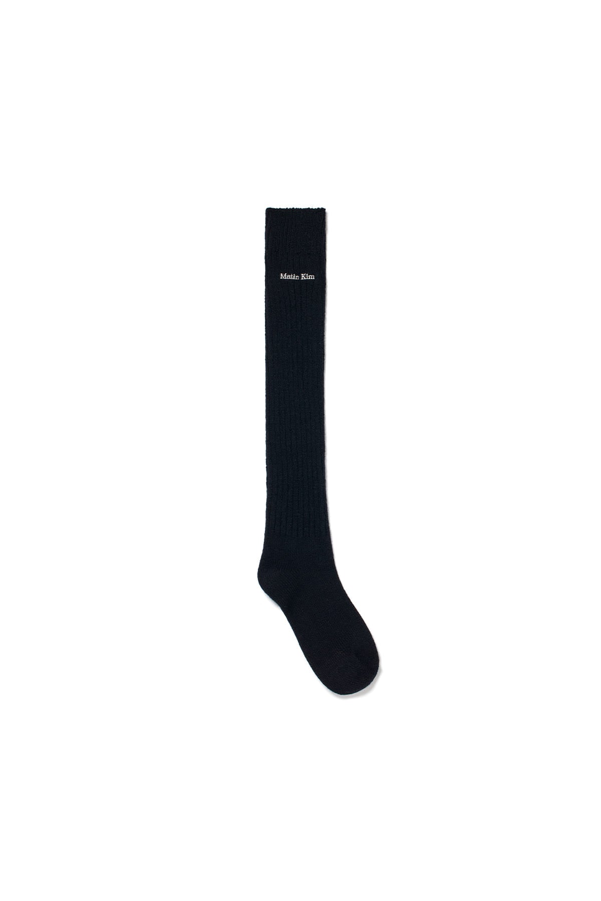 Matin Kim - Wool Blend Knee Socks (Black) product image 1 | TRAB K-Fashion Australia