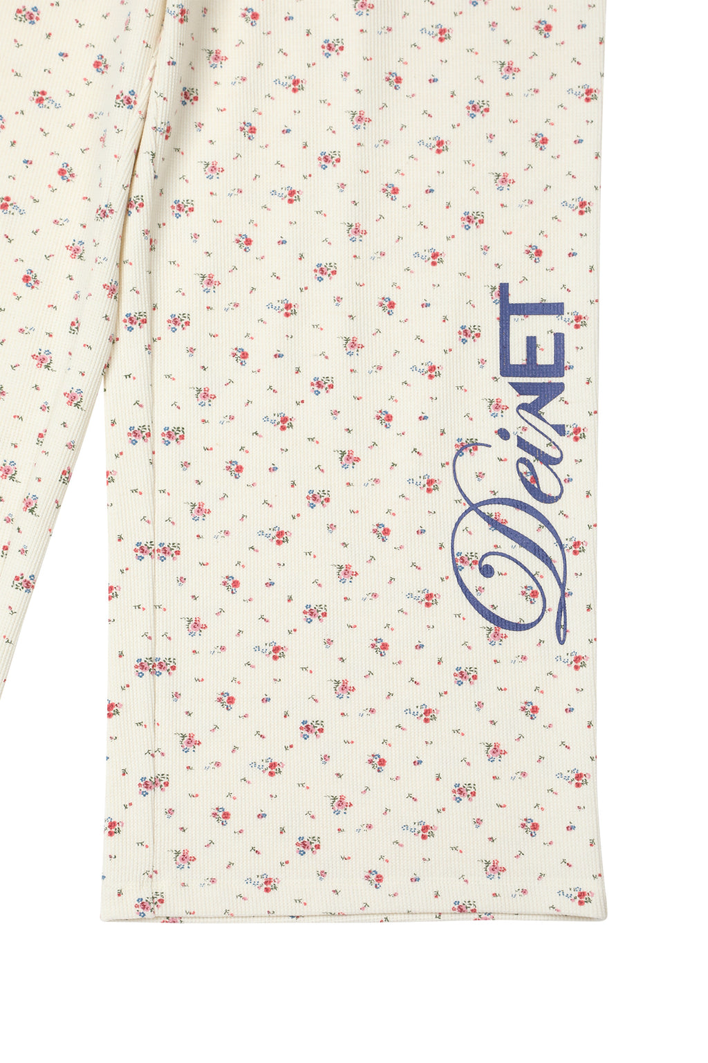 Deinet - Soft Waffle Flower Jersey Pants (Ivory) product image 14 | TRAB K-Fashion Australia