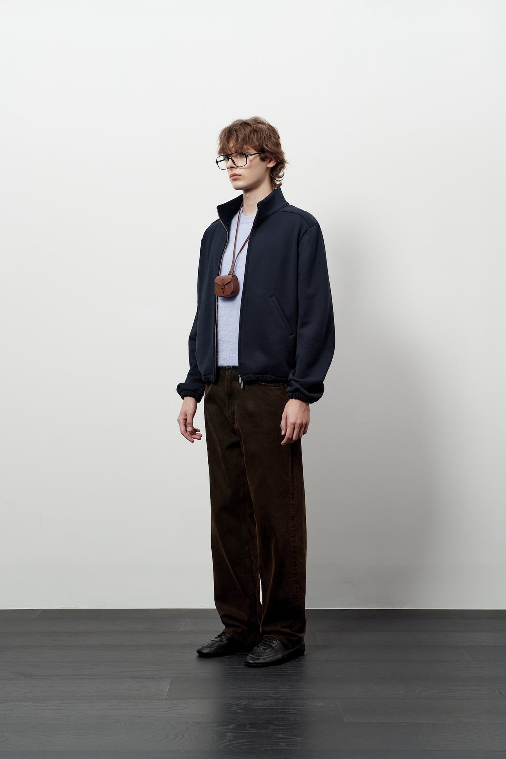 Stu - French Terry Jacket (Navy) product image 2 | TRAB K-Fashion Australia
