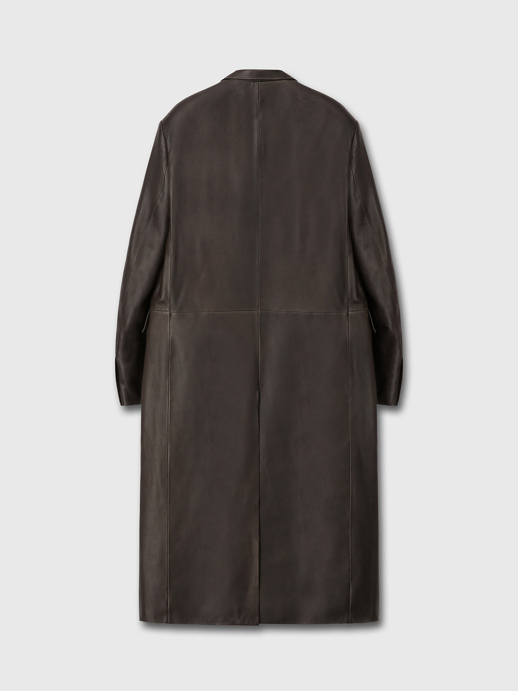 Tonywack - Naked Lamb Leather Single Coat (Brown) product image 9 | TRAB K-Fashion Australia