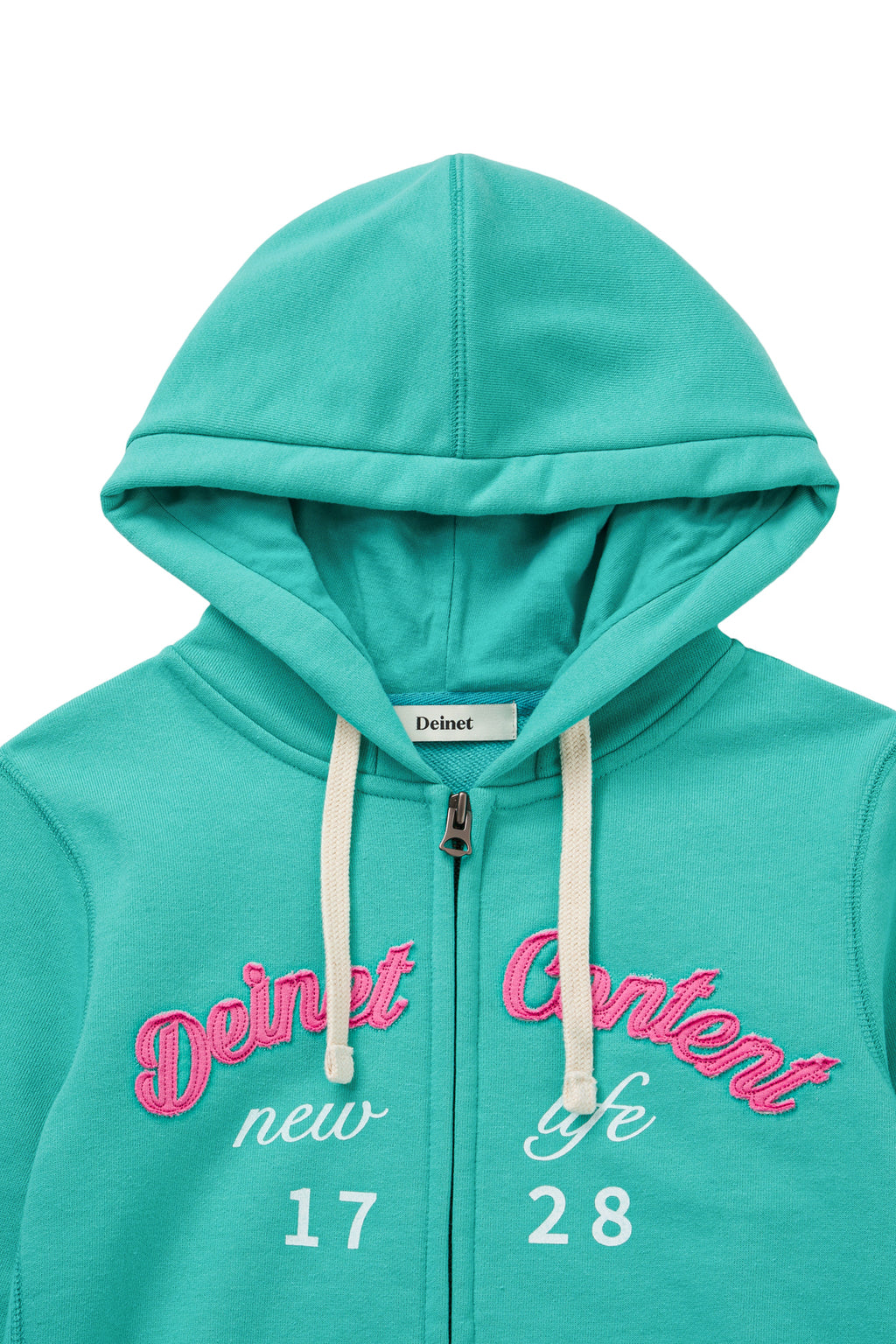 Deinet - Content Slim Hood Zip - Up (Mint) product image 3 | TRAB K-Fashion Australia