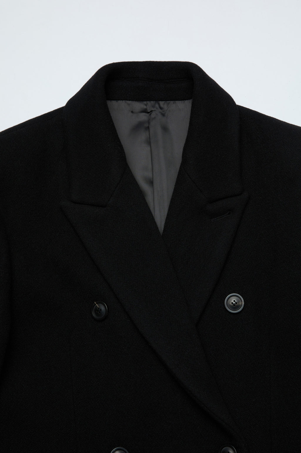 Coor - Over Size Double Coat (Black) product image 5 | TRAB K-Fashion Australia