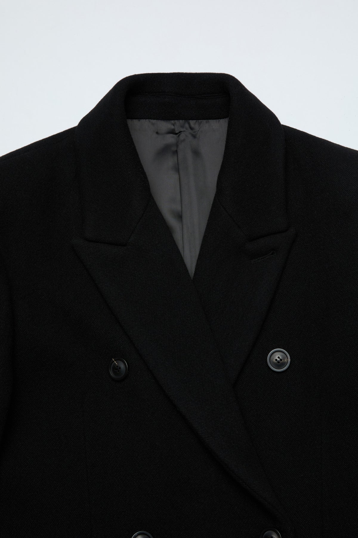 Coor - Over Size Double Coat (Black) product image 5 | TRAB K-Fashion Australia