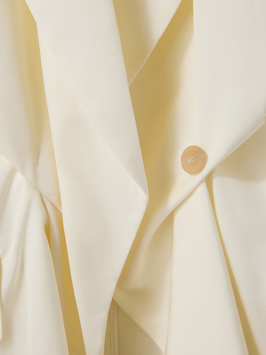 Recto - Drape Detail Suit Jacket (Ivory) product image 7 | TRAB K-Fashion Australia