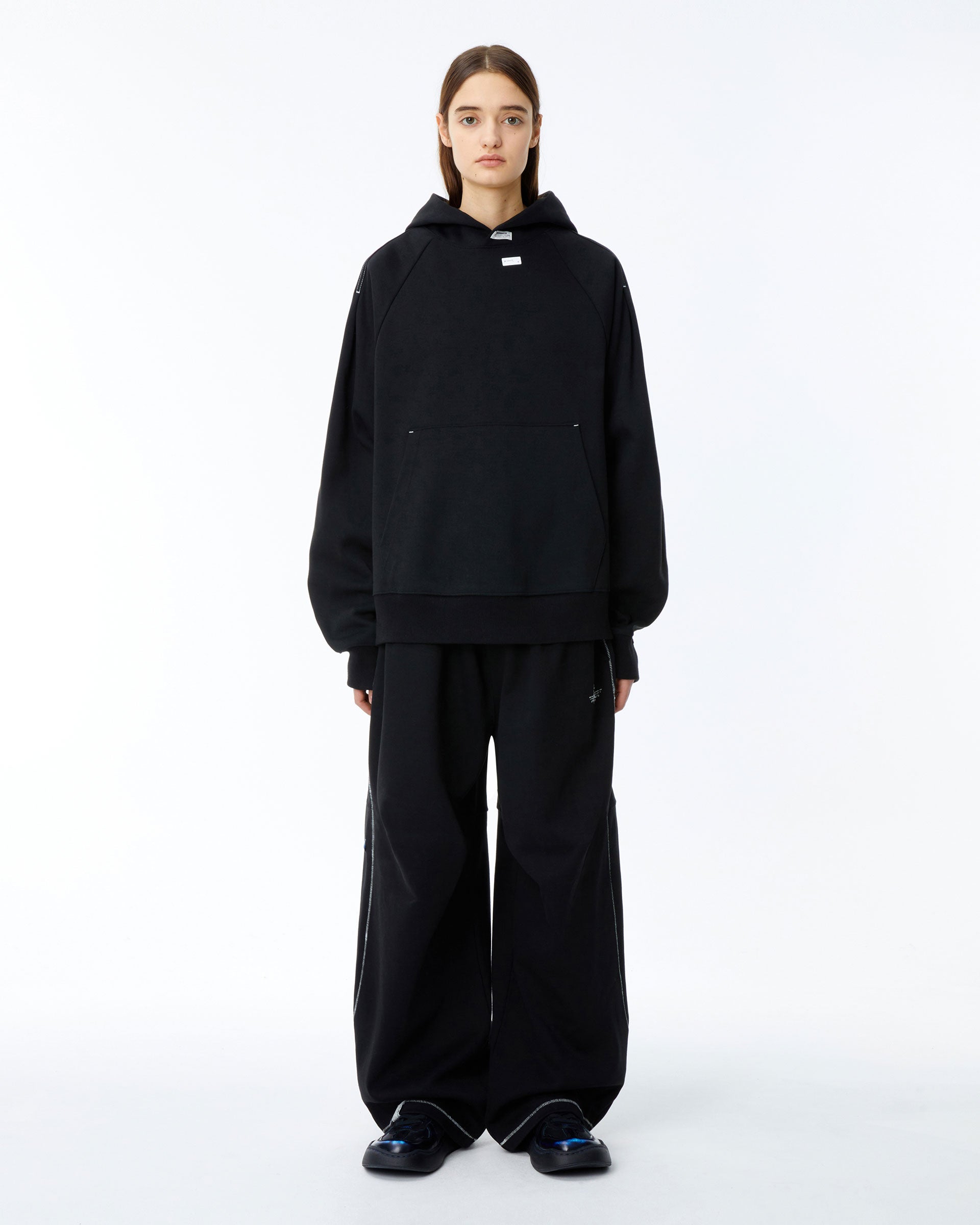 Ader Error - Langle hoodie (Noir) product image 3 | TRAB K-Fashion Australia