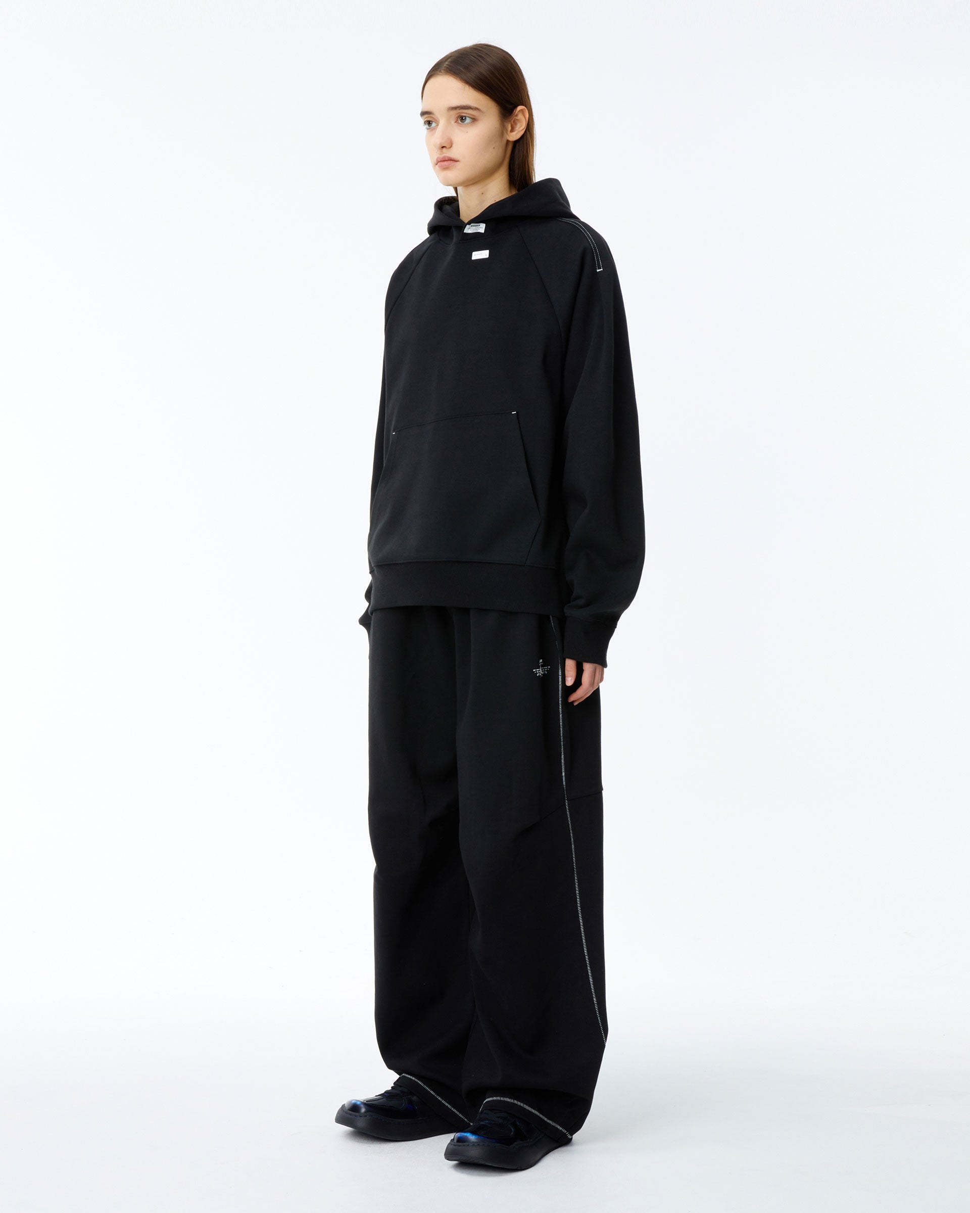 Ader Error - Langle hoodie (Noir) product image 4 | TRAB K-Fashion Australia