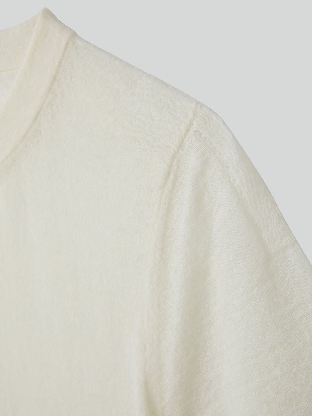 Recto - Rc Embroidery Sheer Knit Top (Cream) product image 13 | TRAB K-Fashion Australia