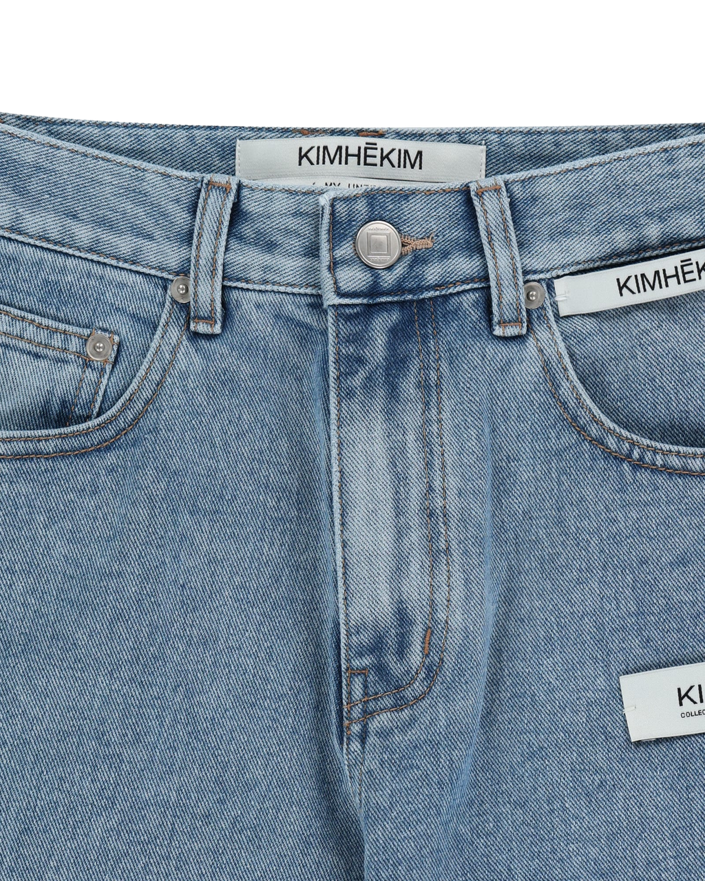 Kimhe Kim - Sarah Label Jeans (Sky Blue) product image 3 | TRAB K-Fashion Australia