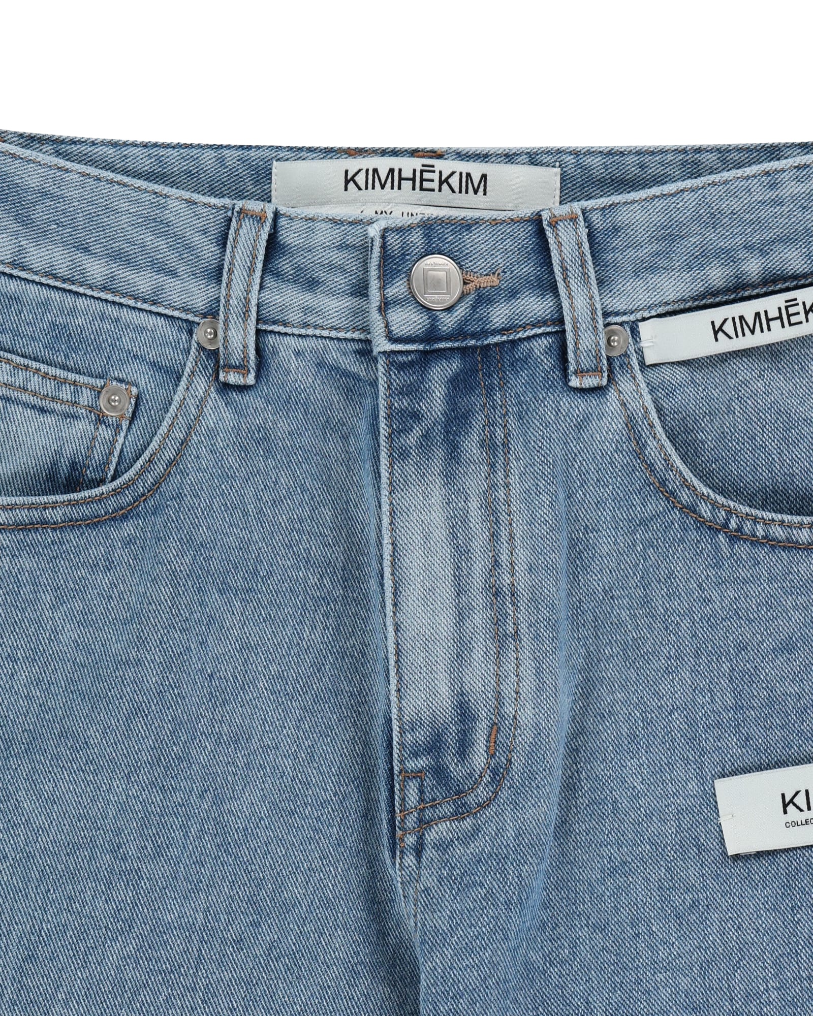 Kimhe Kim - Sarah Label Jeans (Sky Blue) product image 3 | TRAB K-Fashion Australia