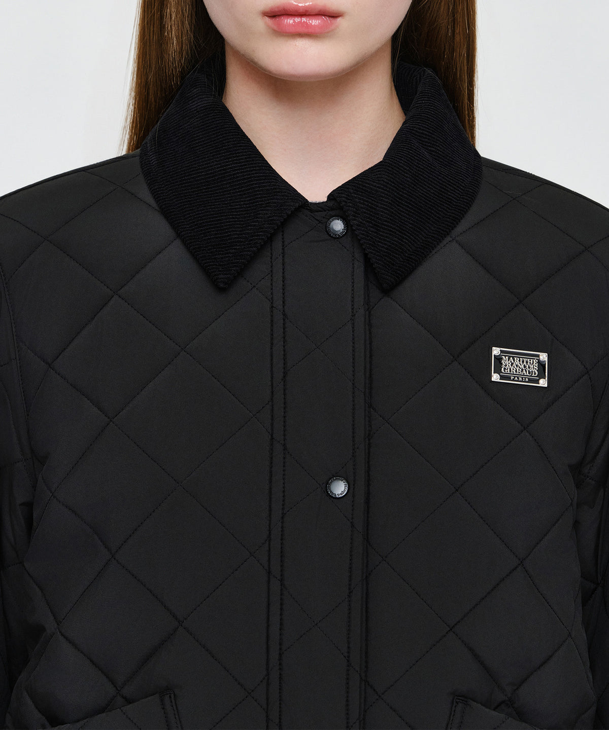Marithe & Francois Girbaud - Collar Padded Jacket (Black) product image 4 | TRAB K-Fashion Australia