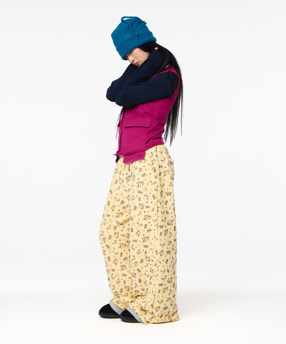 Coyseio - Button-Up Deep Neck Cardigan (Magenta) product image 3 | TRAB K-Fashion Australia