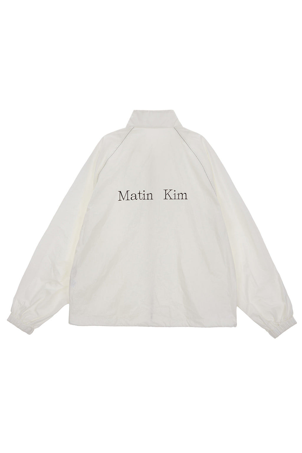 Matin Kim - Matin Kim Logo Coating Jumper (Ivory) product image 5 | TRAB K-Fashion Australia