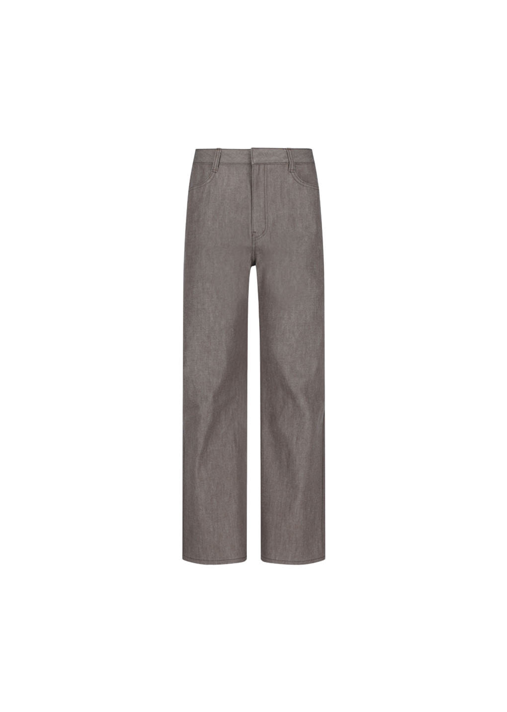 Amomento - Men's Colored Straight Fit Denim (Brown) product image 4 | TRAB K-Fashion Australia