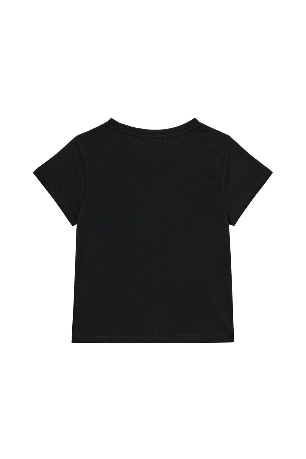 Deinet - Spray Logo Pigment T-Shirt (Black) product image 2 | TRAB K-Fashion Australia