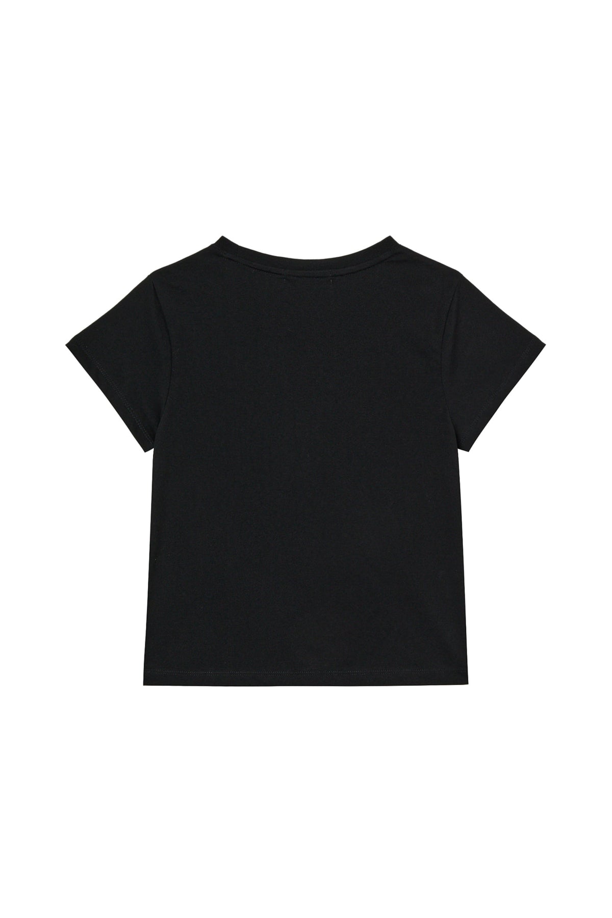Deinet - Spray Logo Pigment T-Shirt (Black) product image 2 | TRAB K-Fashion Australia