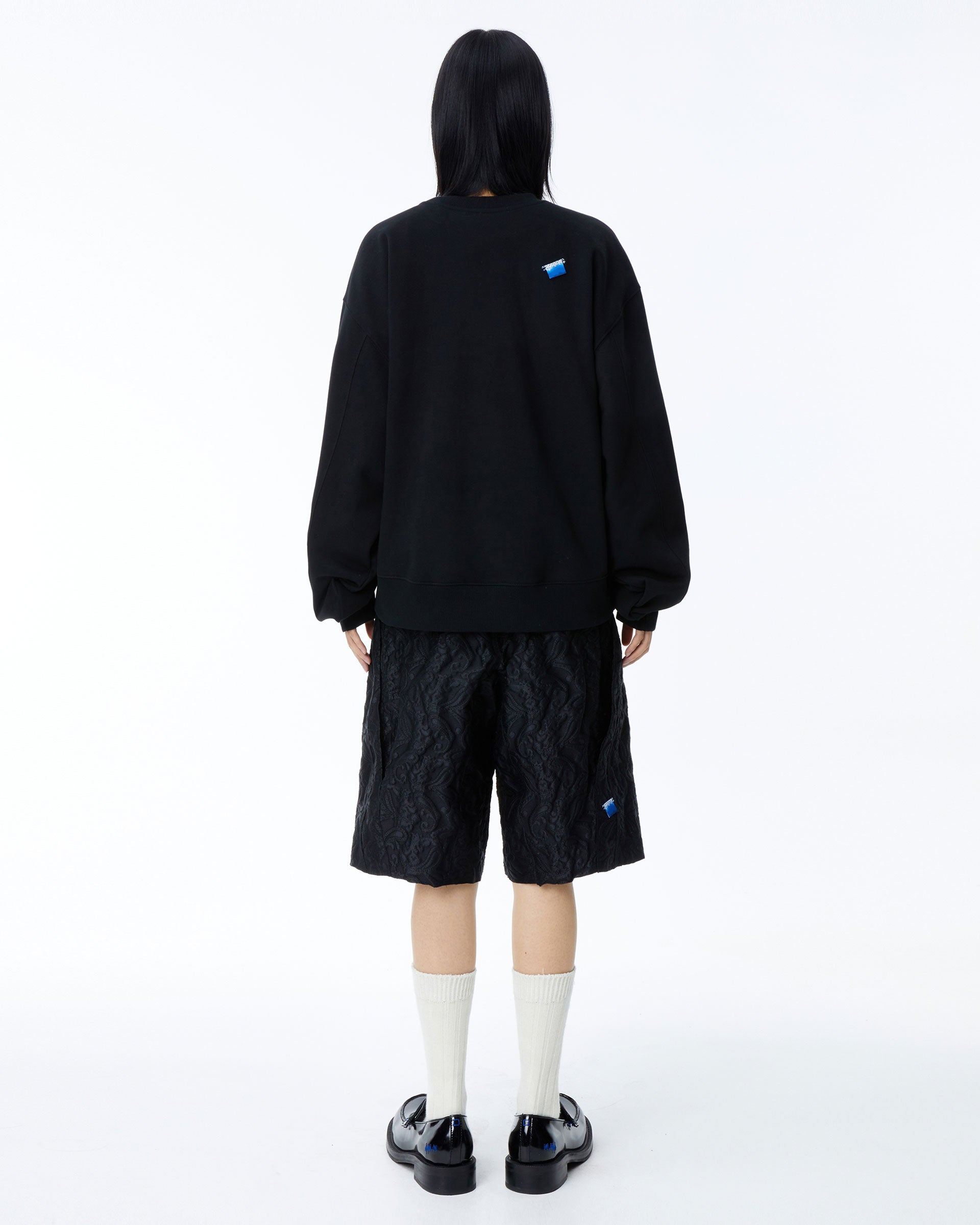 Ader Error - Langle sweatshirt (Noir) product image 5 | TRAB K-Fashion Australia