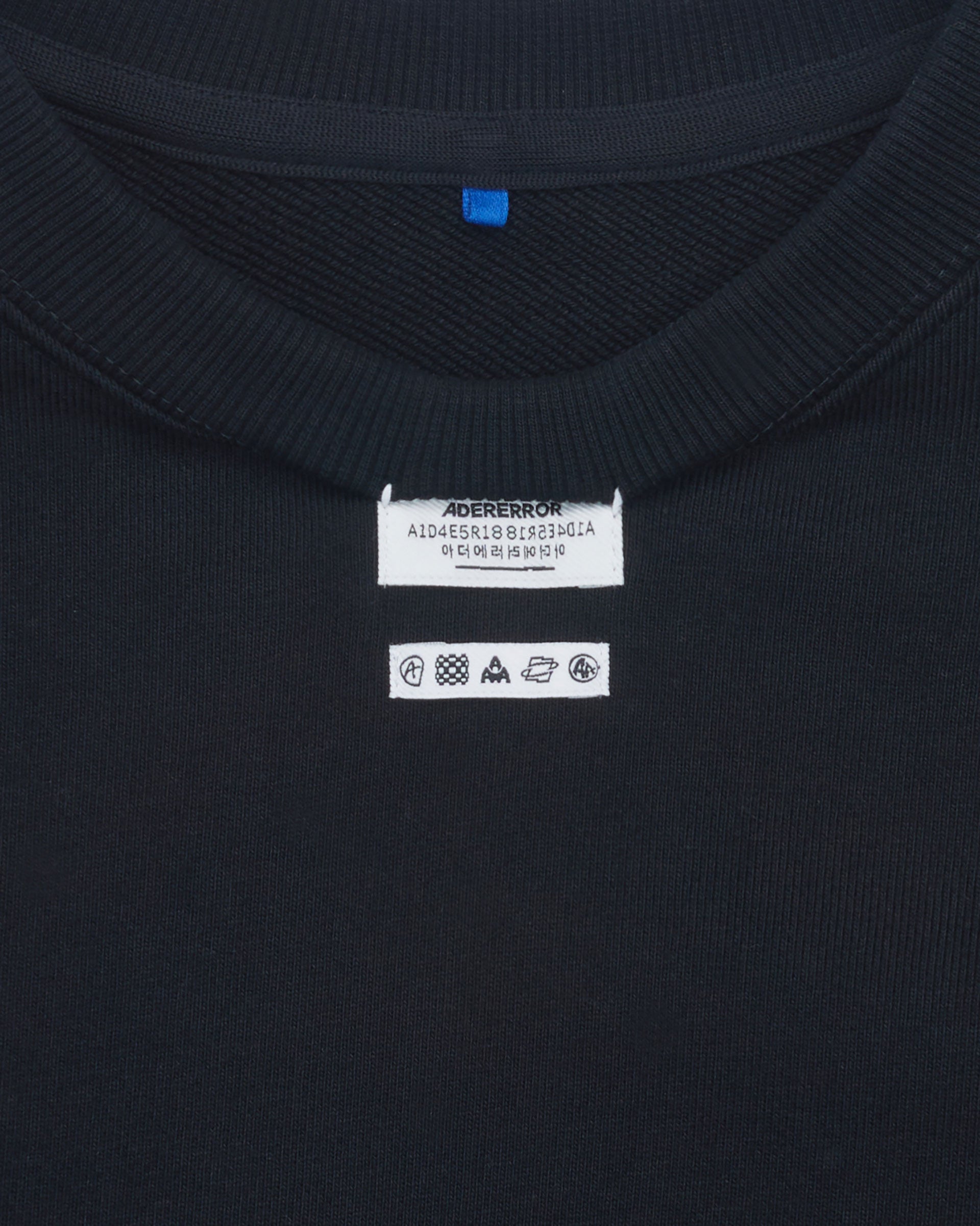 Ader Error - Langle sweatshirt (Noir) product image 6 | TRAB K-Fashion Australia