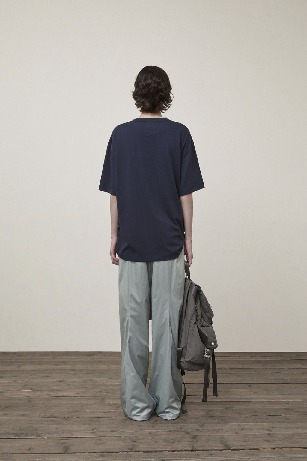 Matin Kim - Vintage Logo Graphic Top (Navy) product image 7 | TRAB K-Fashion Australia