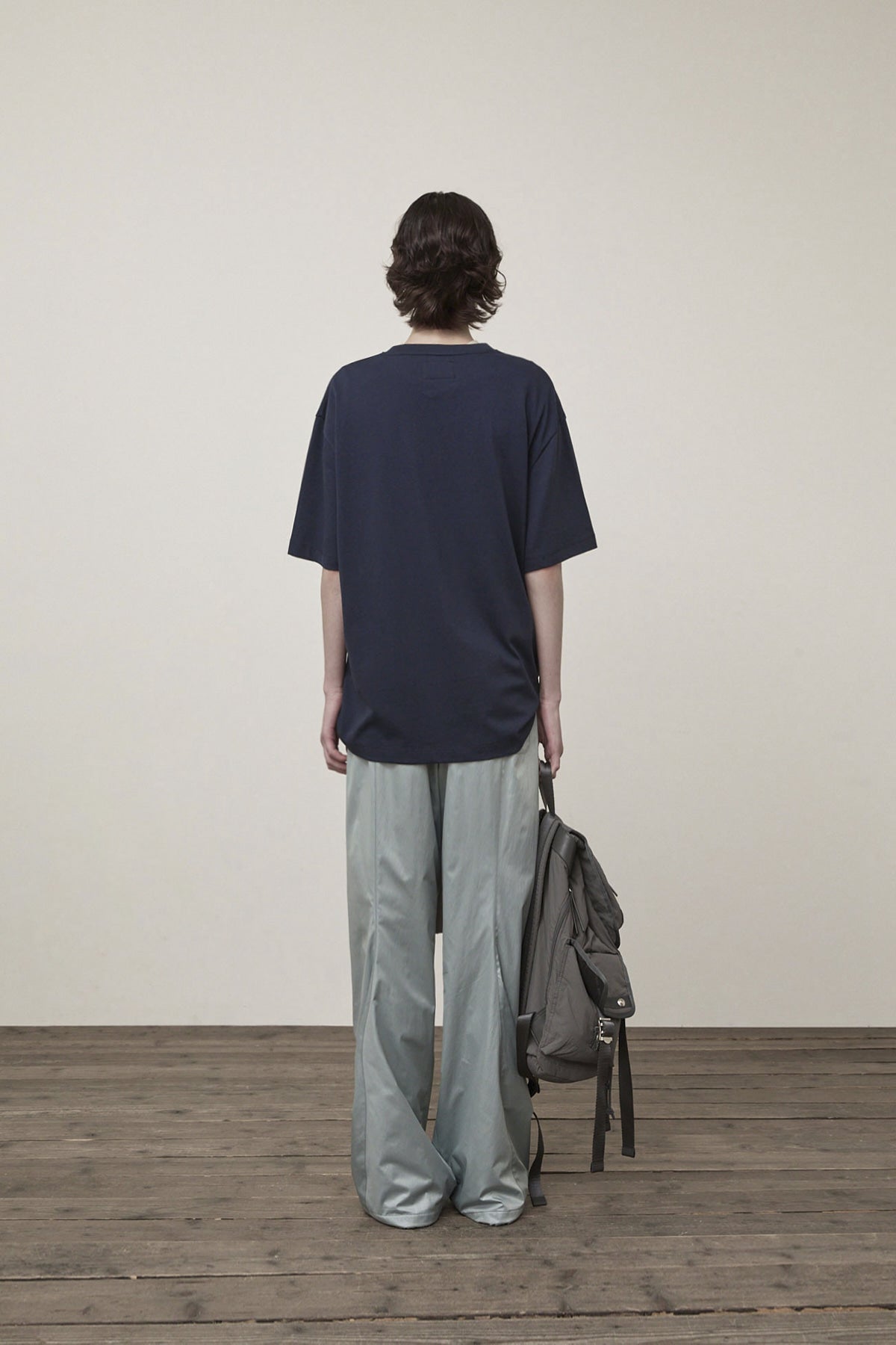 Matin Kim - Vintage Logo Graphic Top (Navy) product image 7 | TRAB K-Fashion Australia