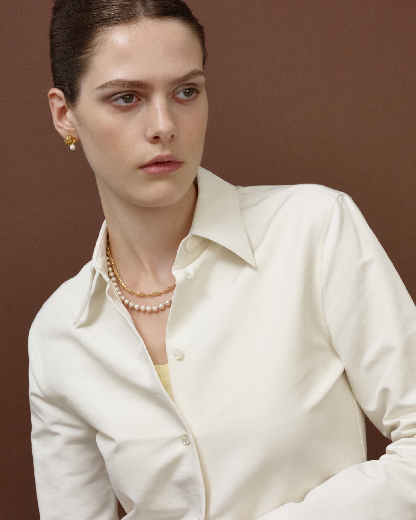Numbering - All-Around Coil Necklace #4806 product image 2 | TRAB K-Fashion Australia