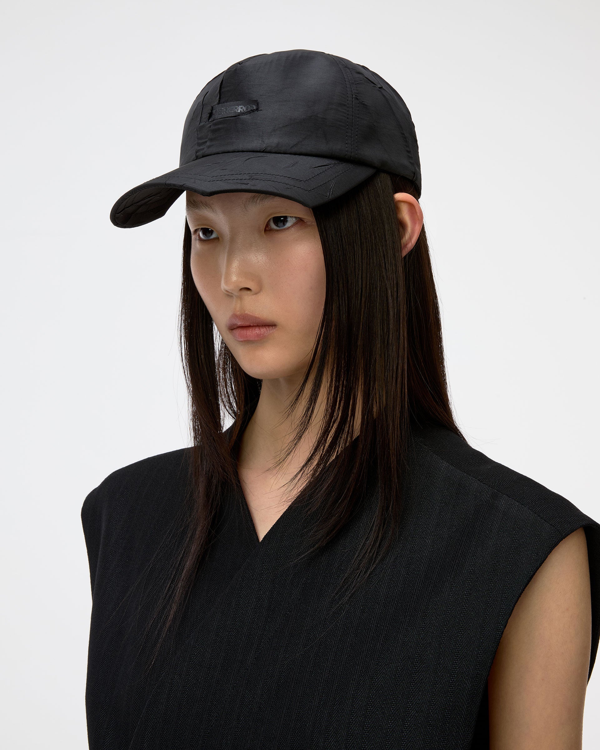 Ader Error - Tetraight Cap Product. 126 (Noir) product image 6 | TRAB K-Fashion Australia