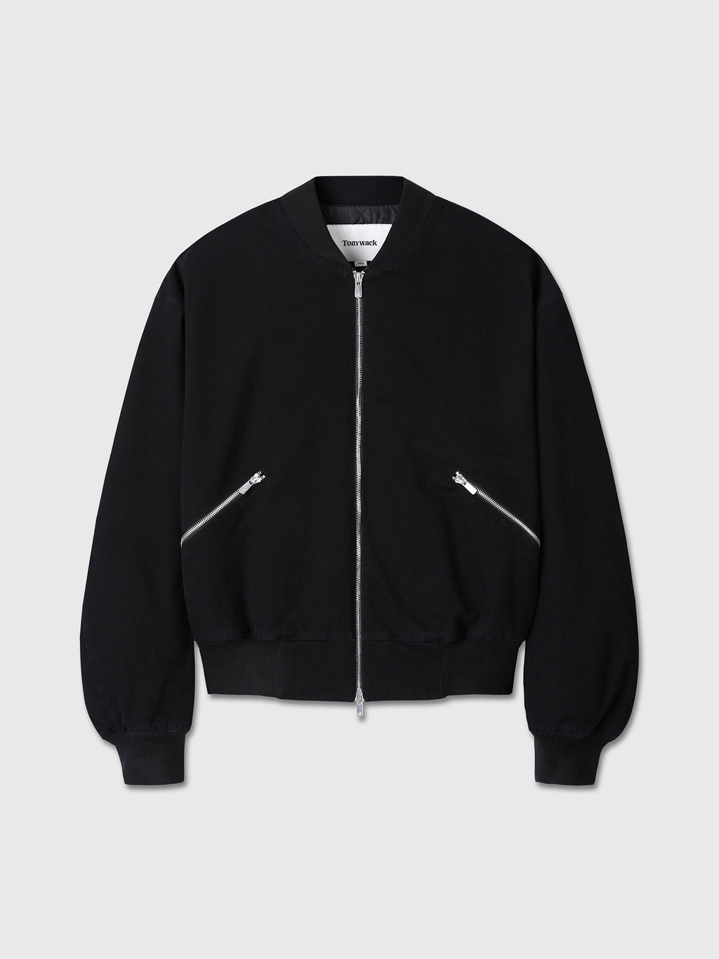Tonywack - Garment Washed Cotton Bomber (Black) product image 8 | TRAB K-Fashion Australia