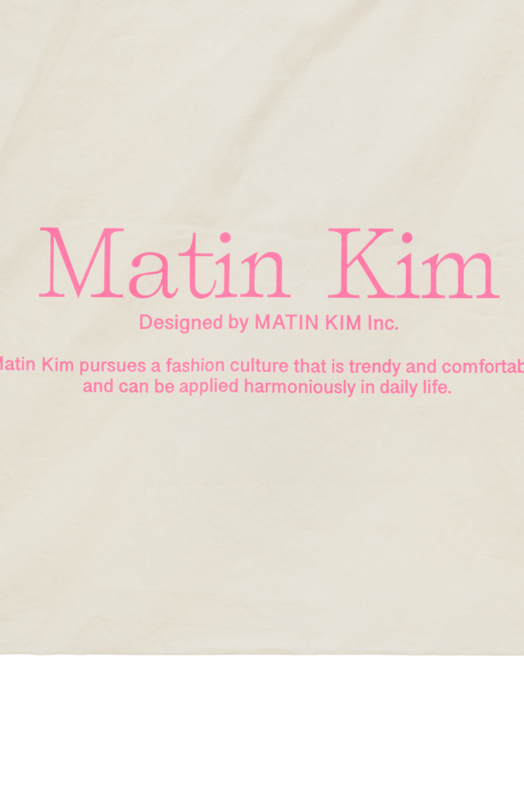 Matin Kim - Matin Poppin Ecobag (Ivory) product image 3 | TRAB K-Fashion Australia