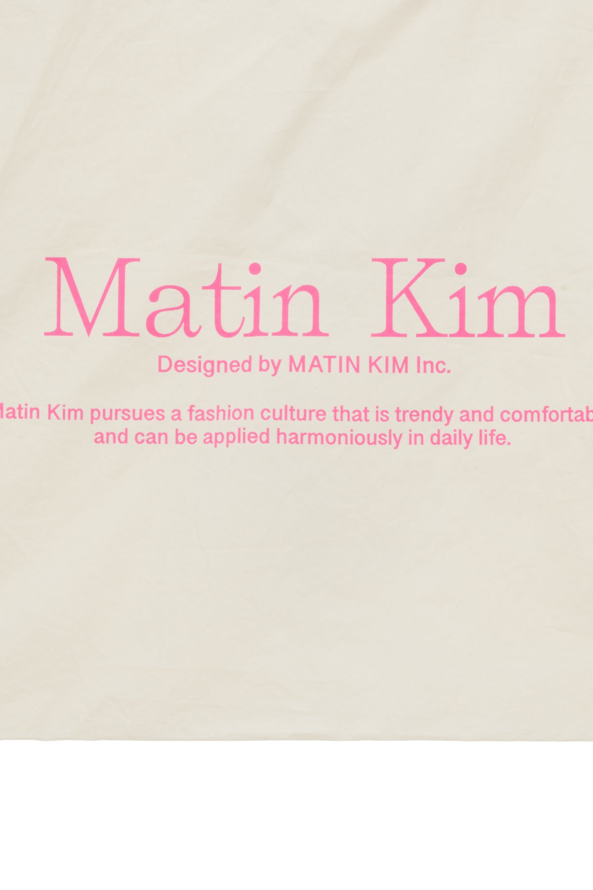 Matin Kim - Matin Poppin Ecobag (Ivory) product image 3 | TRAB K-Fashion Australia