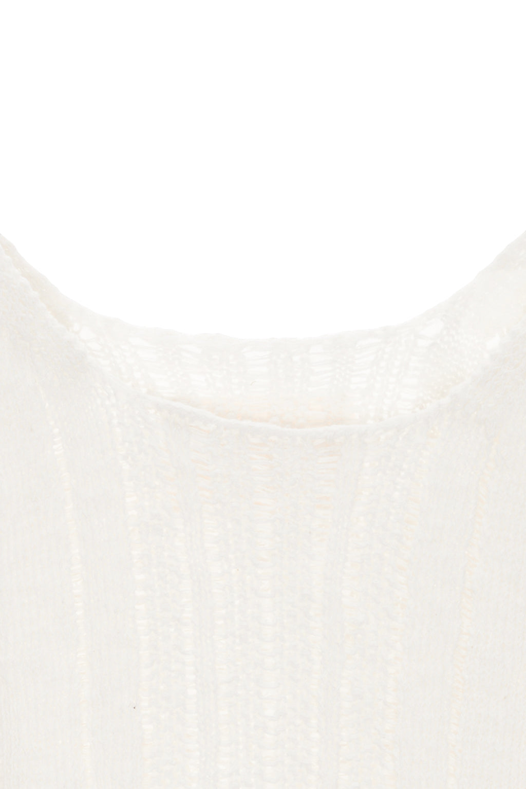 Matin Kim - Stripe Chunky Knit Dress (Ivory) product image 3 | TRAB K-Fashion Australia