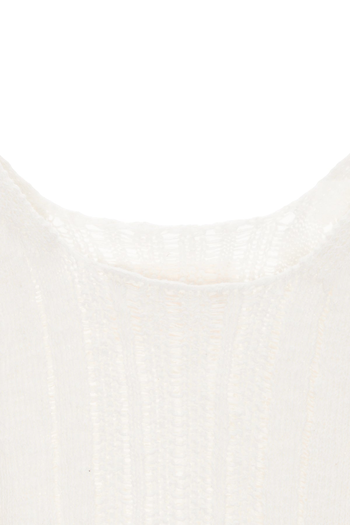 Matin Kim - Stripe Chunky Knit Dress (Ivory) product image 3 | TRAB K-Fashion Australia