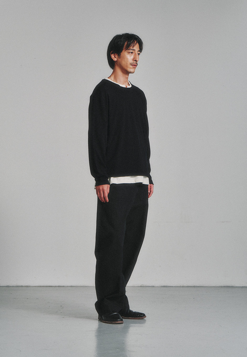 Art if acts - Cut Off Knit (Black) product image 3 | TRAB K-Fashion Australia