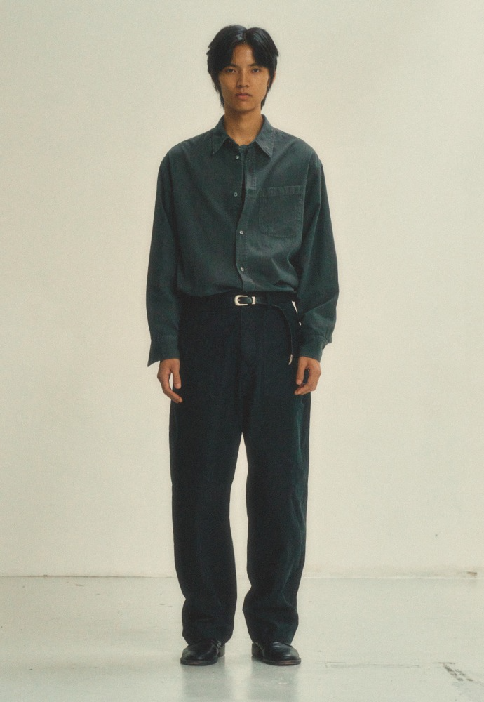 Art if acts - Back Satin M-35 Pants (Vintage Black) product image 1 | TRAB K-Fashion Australia