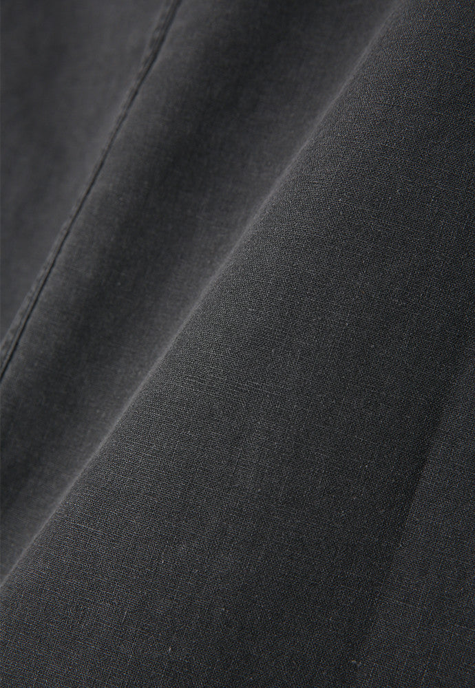 Art if acts - Linen Oriental Band Collar Jacket (Black) product image 14 | TRAB K-Fashion Australia