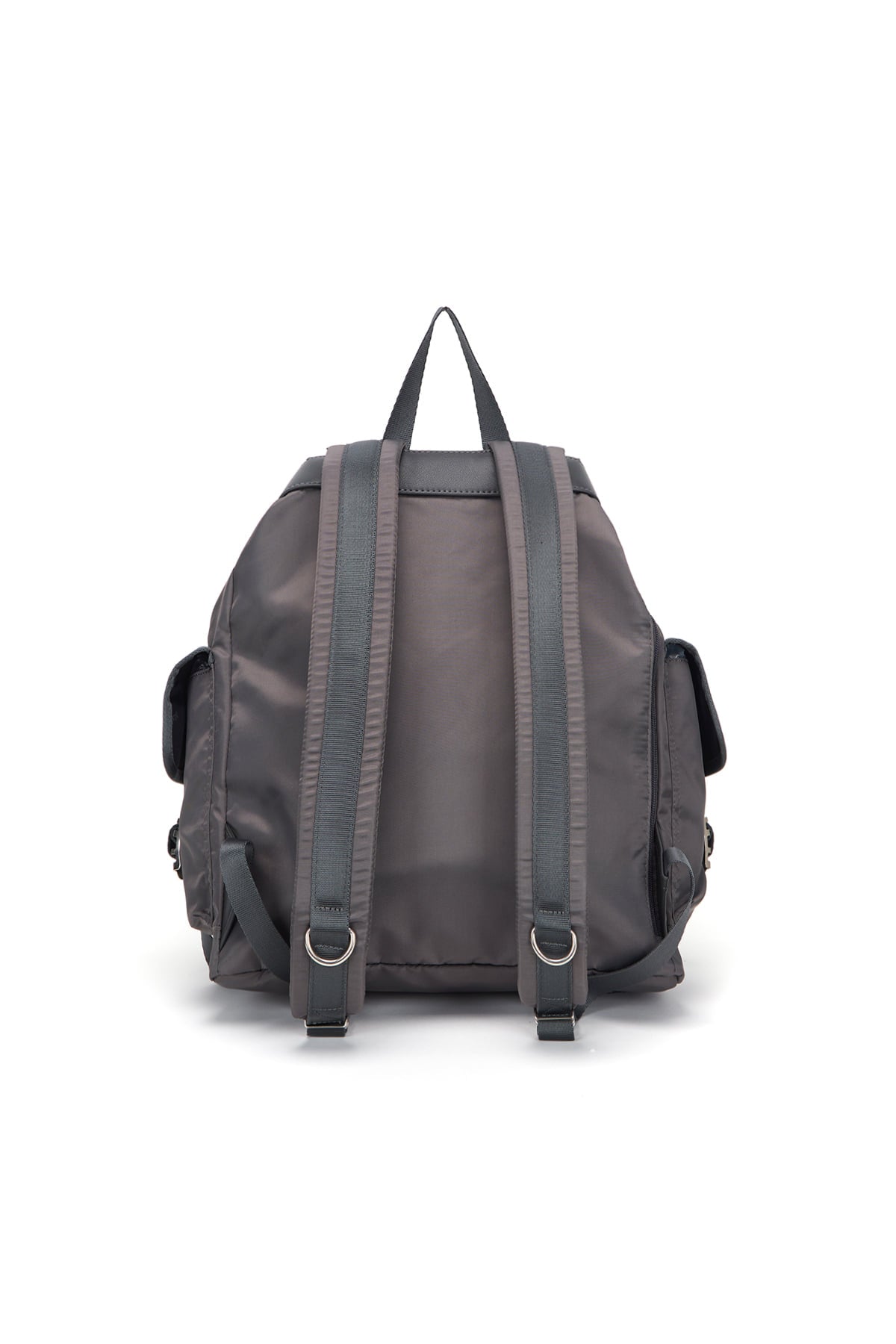 Matin Kim - Matin Pocket Utility Large Back Pack (Charcoal) product image 3 | TRAB K-Fashion Australia