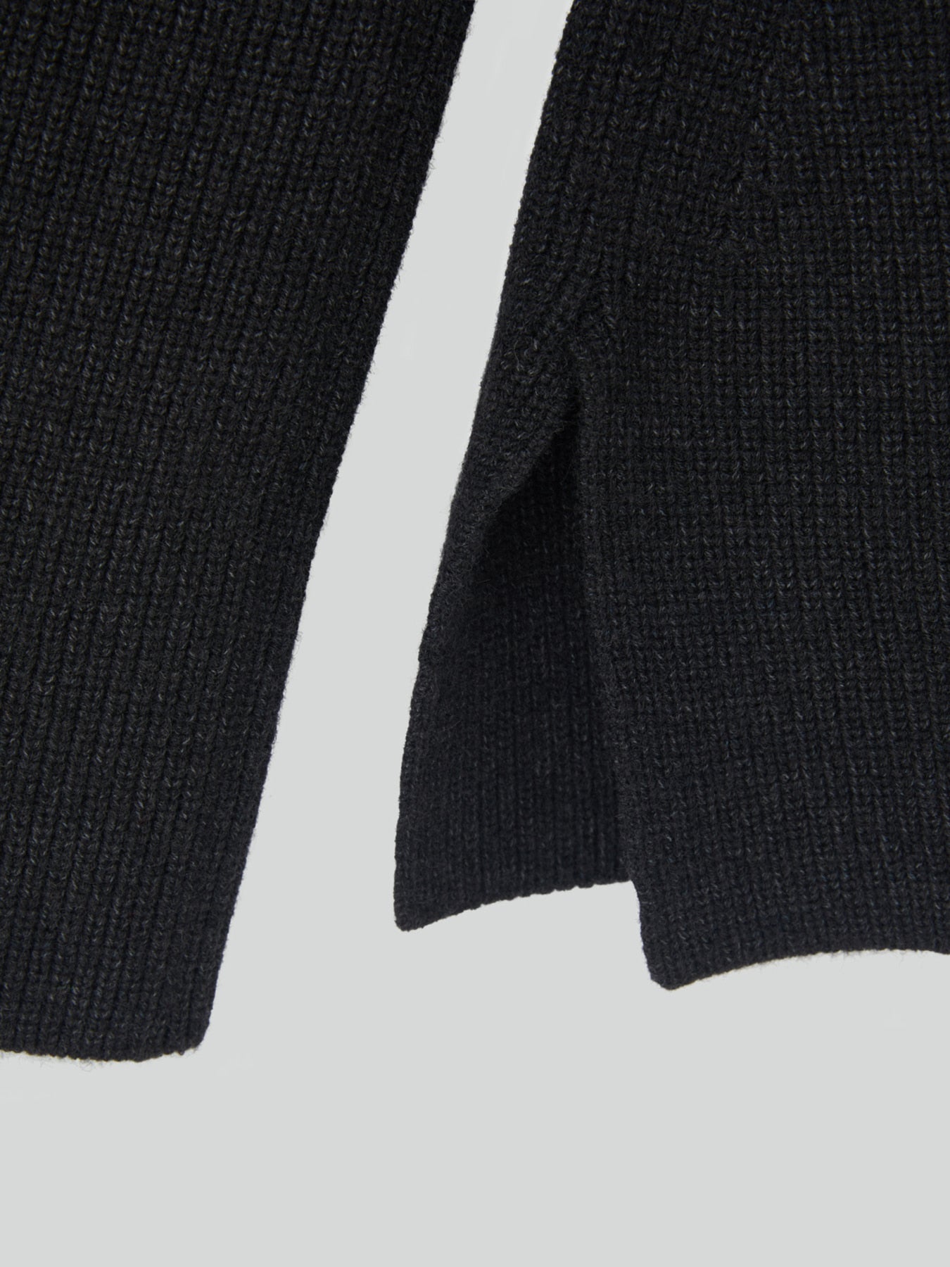 Recto - Volume Sleeve Structured Knit Top (Charcoal Grey) product image 13 | TRAB K-Fashion Australia