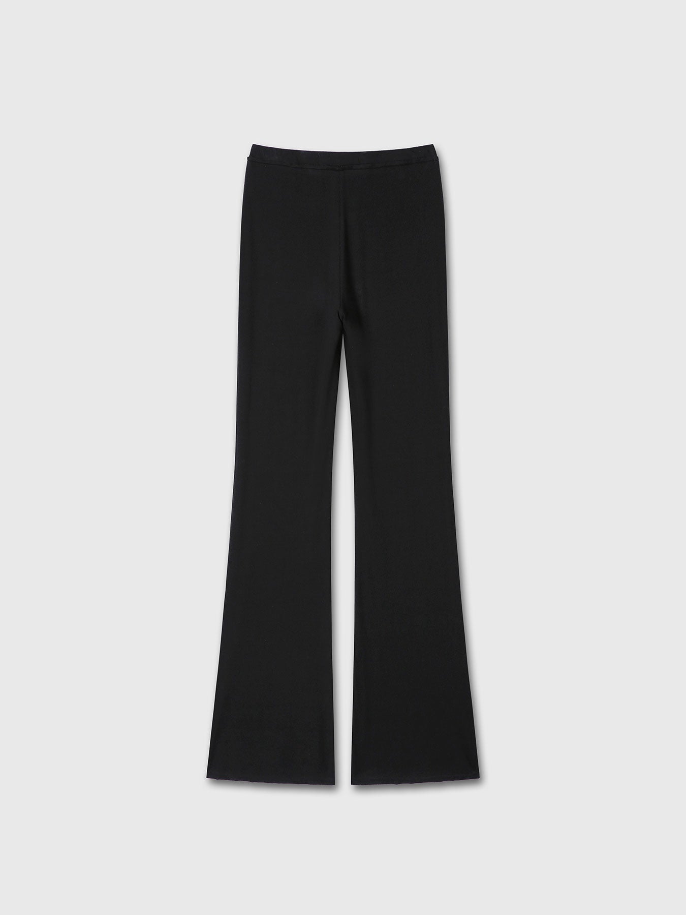 Tonywack - Tencel Ribbed Flared Pants (Black) product image 10 | TRAB K-Fashion Australia