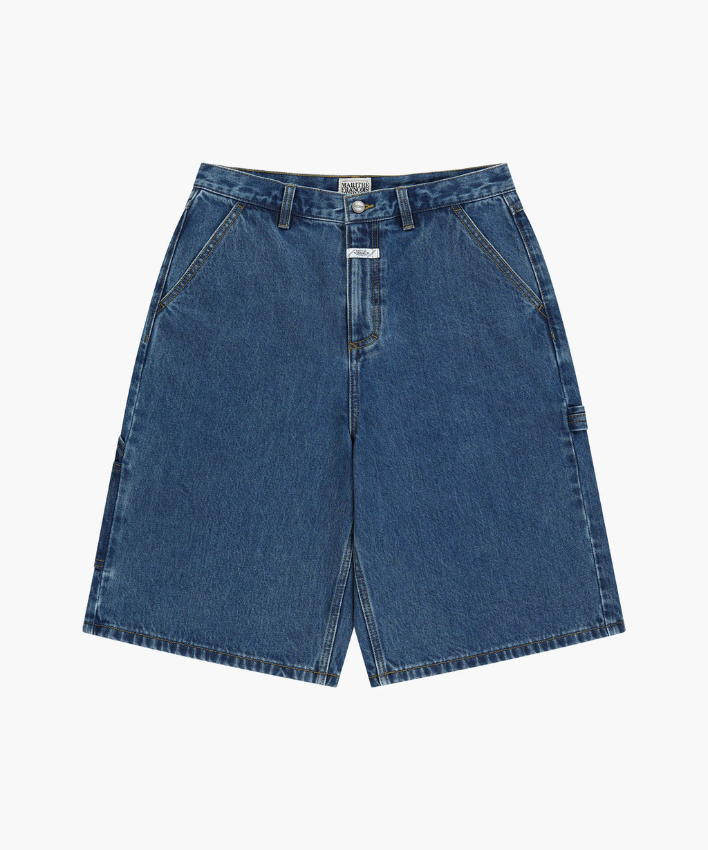 Marithe & Francois Girbaud - Bermuda Carpenter Denim Shorts (Blue) product image 6 | TRAB K-Fashion Australia