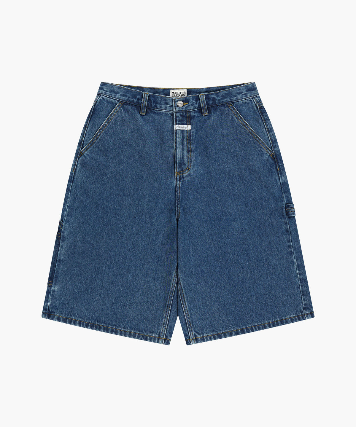 Marithe & Francois Girbaud - Bermuda Carpenter Denim Shorts (Blue) product image 6 | TRAB K-Fashion Australia