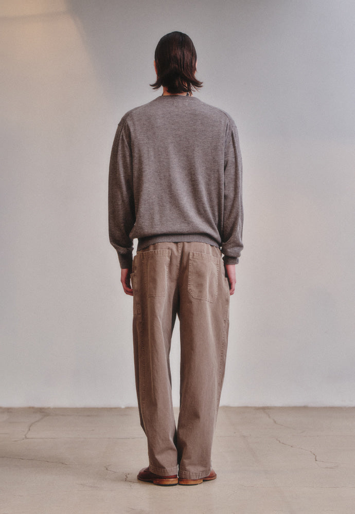 Art if acts - French Workwear Pants (Vintage Brown) product image 5 | TRAB K-Fashion Australia