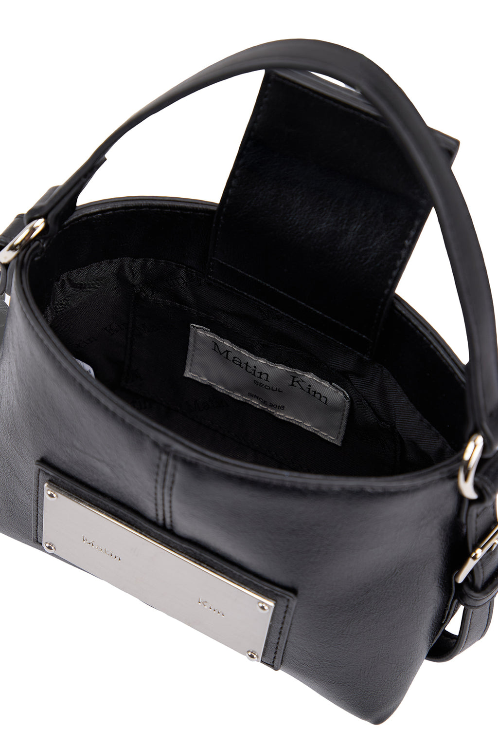 Matin Kim - Handle Mini Cross Bag (Black) product image 5 | TRAB K-Fashion Australia