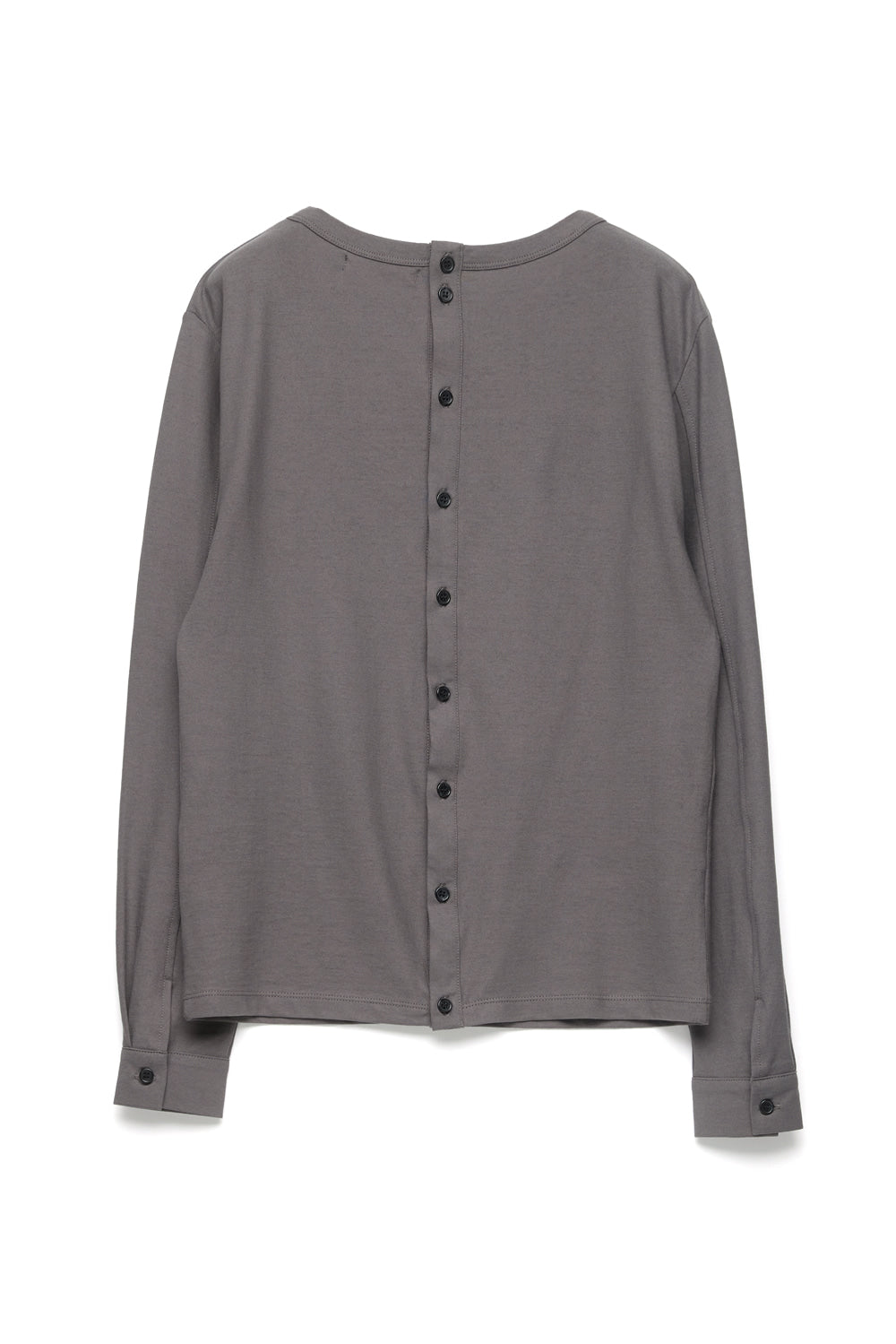 Hatchingroom - Triple Henley Neck Tee Rose (Grey) product image 2 | TRAB K-Fashion Australia