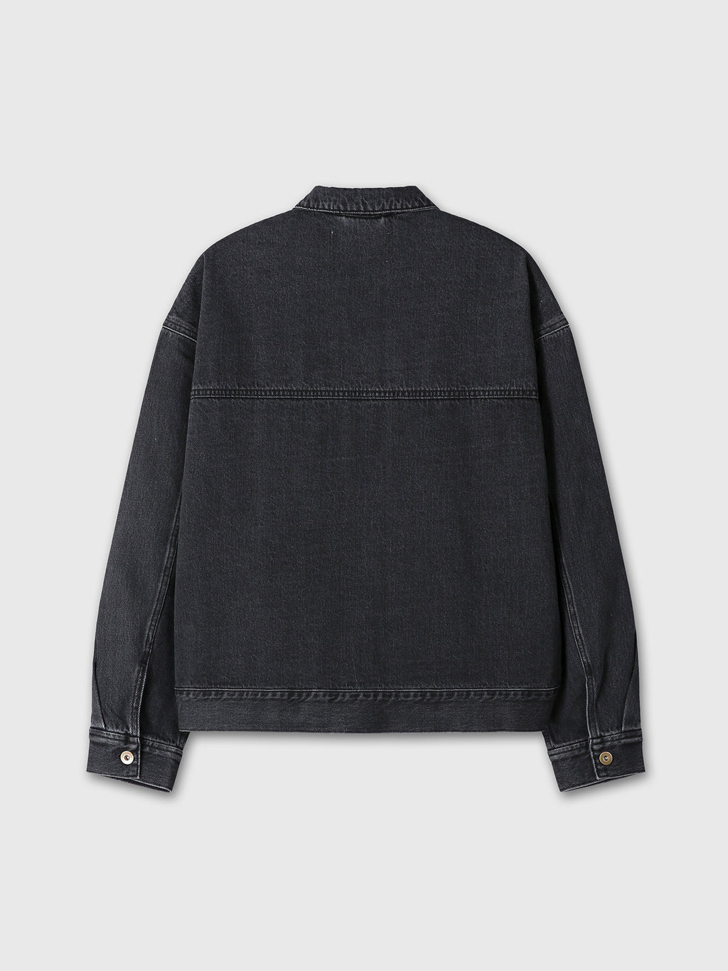 Tonywack - Relaxed Denim Blouson Jacket (Faded Black) product image 11 | TRAB K-Fashion Australia