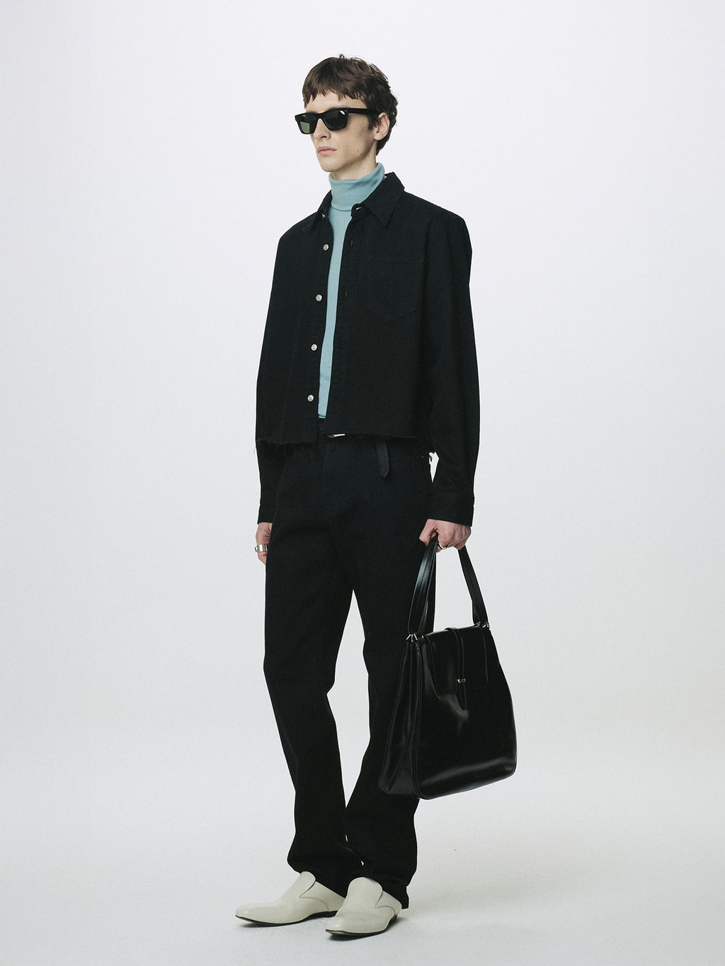 Tonywack - Slim Straight Denim Jeans (Black) product image 4 | TRAB K-Fashion Australia