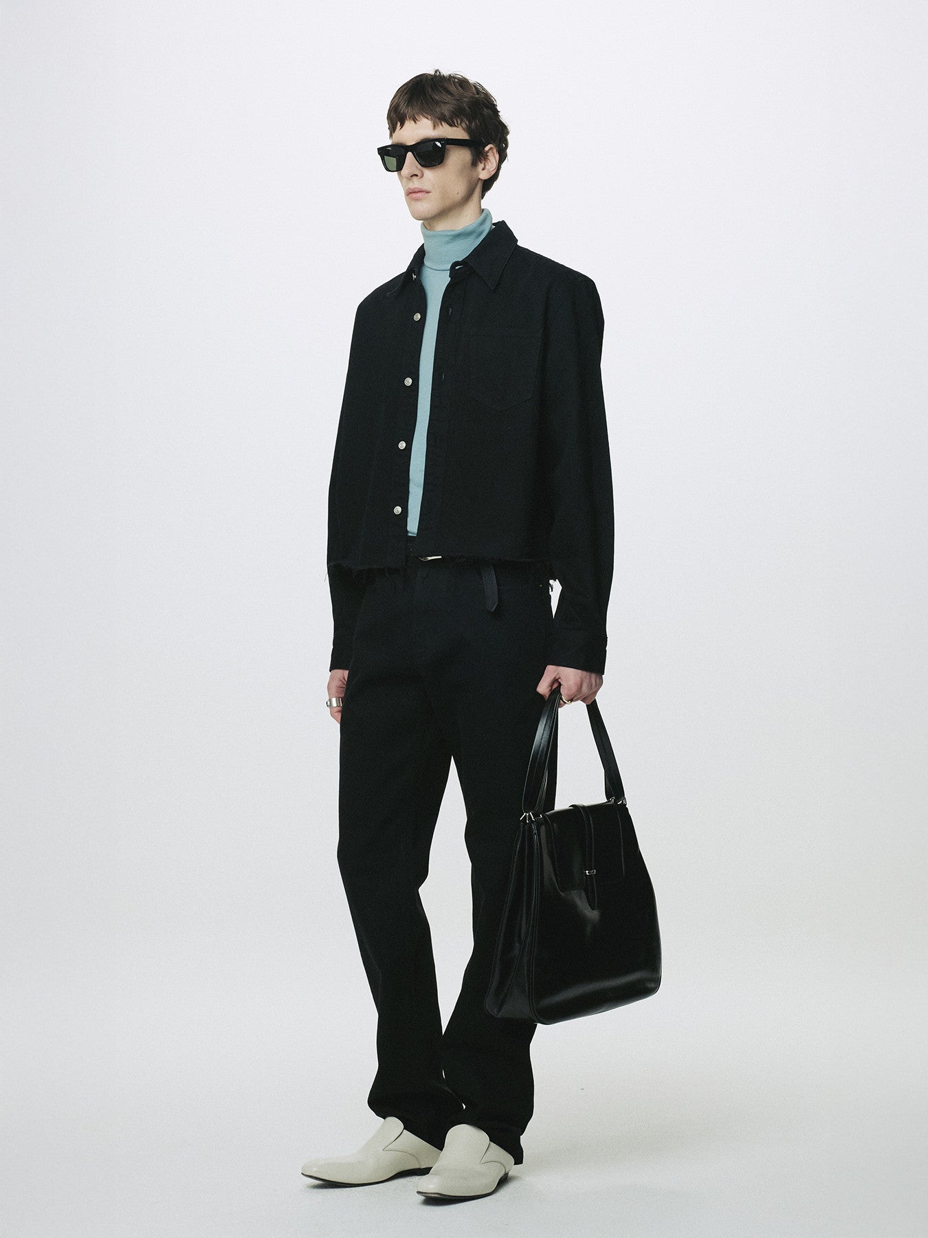 Tonywack - Slim Straight Denim Jeans (Black) product image 4 | TRAB K-Fashion Australia