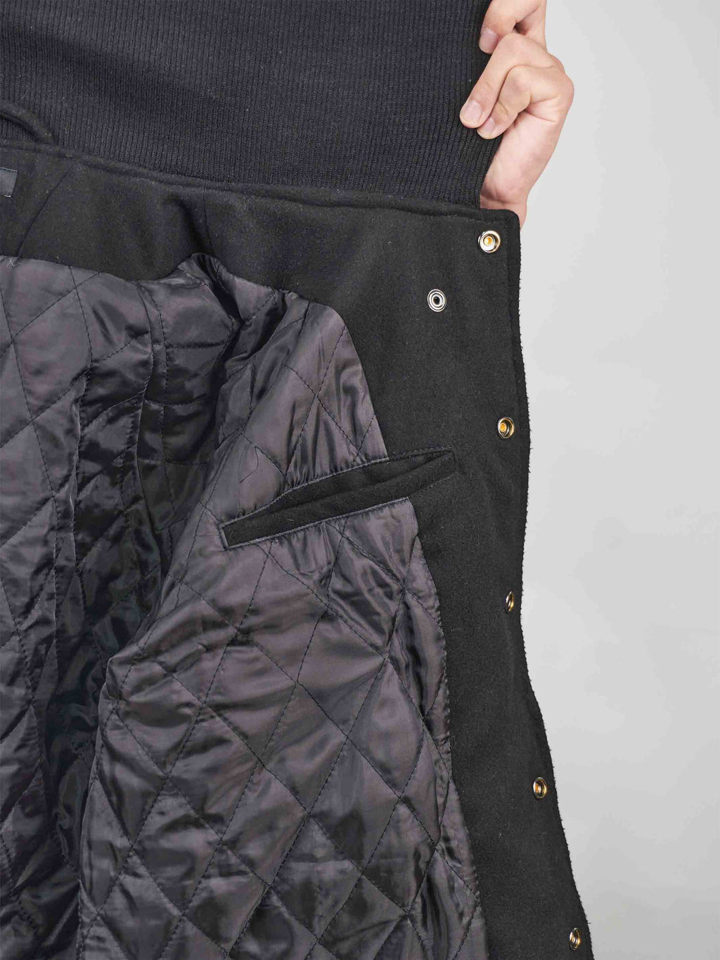 Juntae Kim - Laser-Cut Flower Varsity Jacket (OC1) product image 9 | TRAB K-Fashion Australia