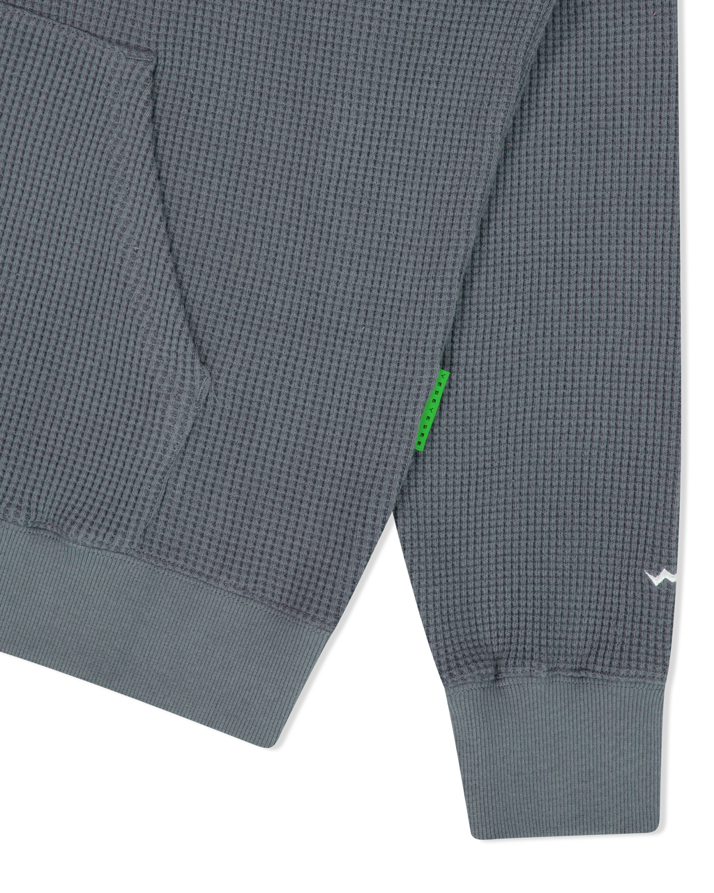 yeseyesee - Y.E.S Waffle Hoodie (Dark Grey) product image 6 | TRAB K-Fashion Australia
