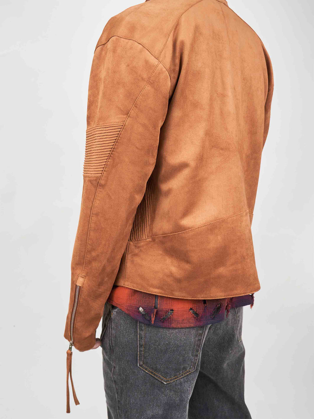 Juntae Kim - Embossed Leather Biker Jacket (OC1) product image 7 | TRAB K-Fashion Australia