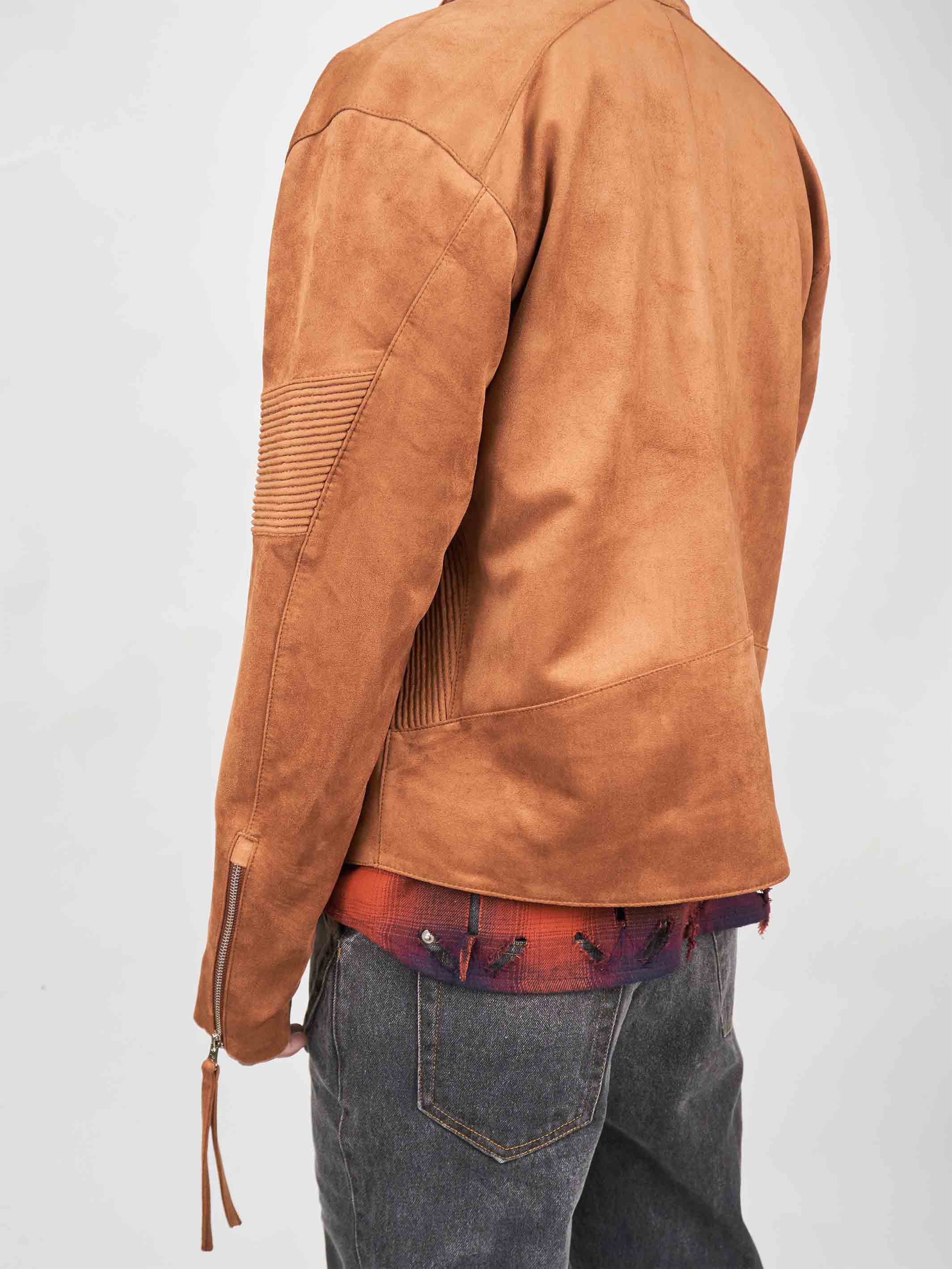 Juntae Kim - Embossed Leather Biker Jacket (OC1) product image 7 | TRAB K-Fashion Australia