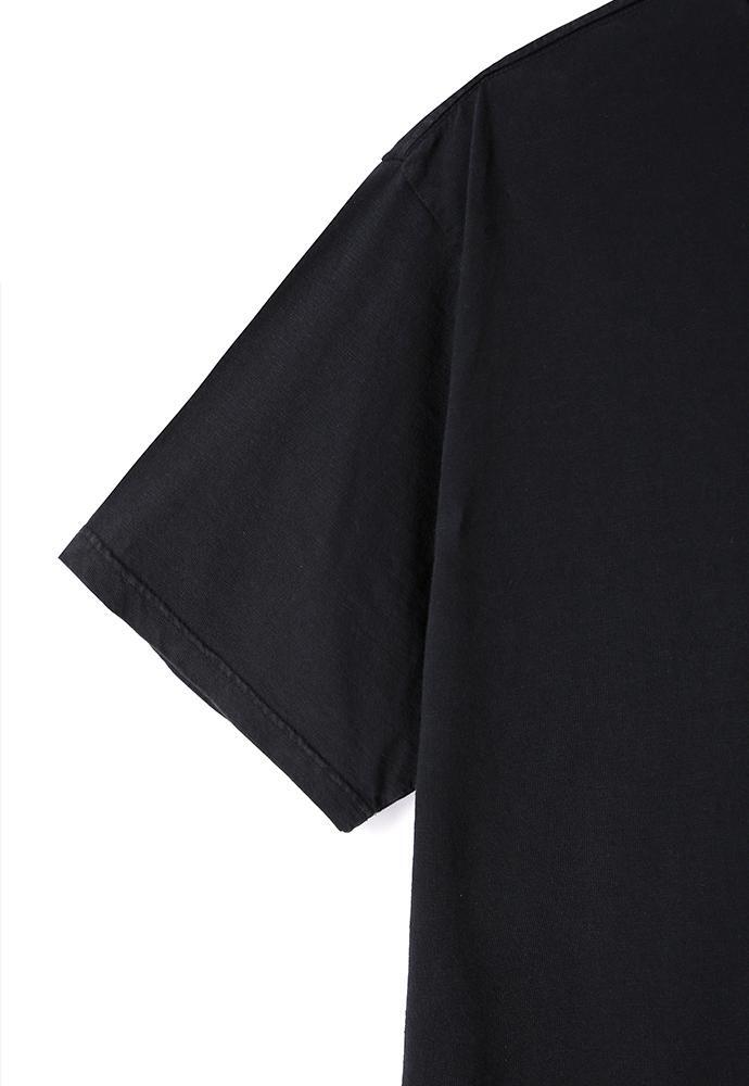 Art if acts - Garment Dyed Slub Pocket T-Shirt (Black) product image 9 | TRAB K-Fashion Australia